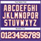 Custom Purple White-Orange Authentic Baseball Jersey