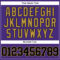 Custom Purple Black-Old Gold Authentic Baseball Jersey