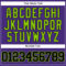 Custom Purple Black-Neon Green Authentic Baseball Jersey