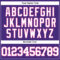 Custom Purple White-Pink Authentic Baseball Jersey
