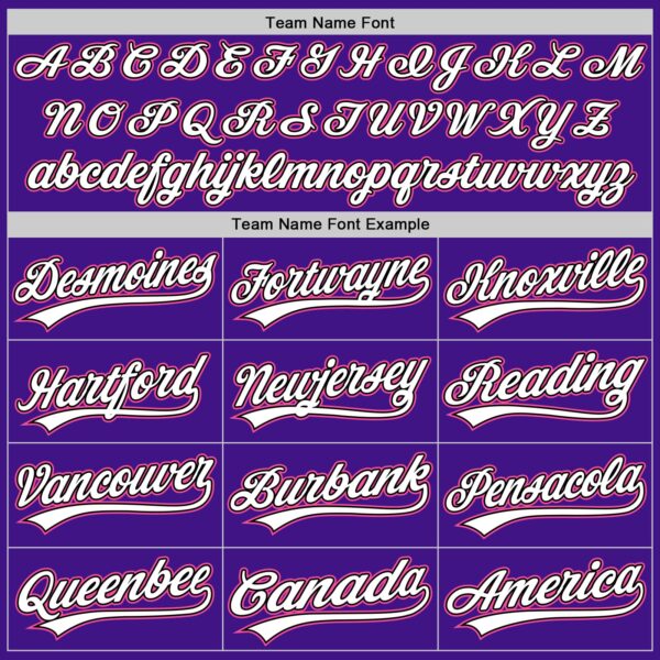 Custom Purple Pink-Black Authentic Throwback Baseball Jersey