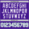 Custom Purple White-Kelly Green Mesh Authentic Throwback Baseball Jersey