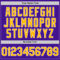Custom Purple Gold-White Mesh Authentic Throwback Baseball Jersey