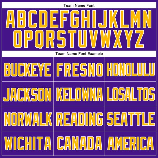 Custom Purple Gold-White Mesh Authentic Throwback Baseball Jersey