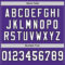 Purple0689-3 Custom Purple White-Black Mesh Authentic Throwback Football Jersey