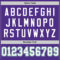Purple0697-3 Custom Purple White-Kelly Green Mesh Authentic Throwback Football Jersey