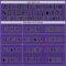 Purple0746-2 Custom Purple Black-Gray Mesh Authentic Throwback Football Jersey
