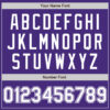 Custom Purple White Authentic Baseball Jersey