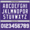 Custom Purple White Authentic Baseball Jersey