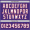 Custom Purple White-Red Authentic Baseball Jersey