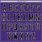 Custom Purple Black-White Authentic Baseball Jersey