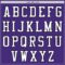 Custom Purple White-Black Authentic Baseball Jersey