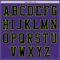 Custom Purple Black-Neon Green Authentic Baseball Jersey