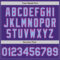 Custom Purple Light Blue-Pink Authentic Baseball Jersey