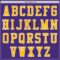 Custom Purple Gold-White Authentic Baseball Jersey