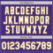 Custom Purple White-Yellow Authentic Baseball Jersey