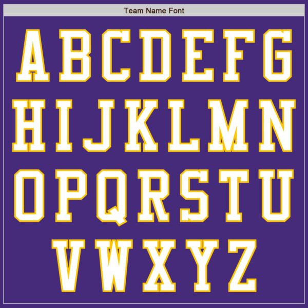 Custom Purple White-Yellow Authentic Baseball Jersey