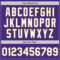 Custom Purple White-Old Gold Authentic Baseball Jersey