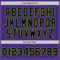 Custom Purple Black-Neon Green Authentic Baseball Jersey