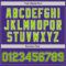Custom Purple Neon Green-Black Authentic Baseball Jersey