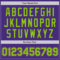 Custom Purple Neon Green-Old Gold Authentic Baseball Jersey