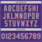 Custom Purple Electric Blue-Orange Authentic Baseball Jersey