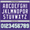 Custom Purple White-Kelly Green Authentic Baseball Jersey