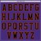 Custom Purple Black-Orange Authentic Baseball Jersey