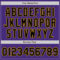 Custom Purple Black-Gold Authentic Baseball Jersey