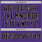 Custom Purple Black-City Cream Authentic Baseball Jersey