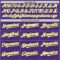 Custom Purple White Yellow-Black Authentic Baseball Jersey