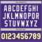 Custom Purple White Yellow-Black Authentic Baseball Jersey