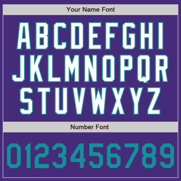 Custom Purple Teal Pink-White Authentic Baseball Jersey