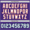 Custom Purple White Orange-Kelly Green Authentic Baseball Jersey