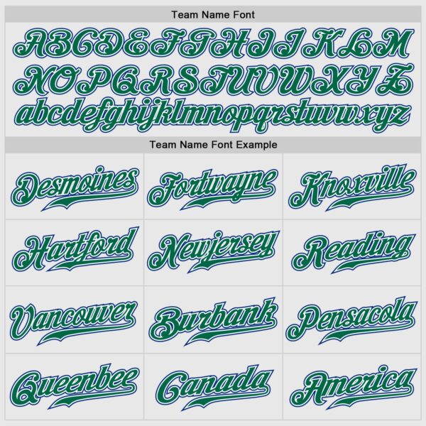 Custom White Royal Pinstripe Kelly Green-Royal Authentic Raglan Sleeves Baseball Jersey