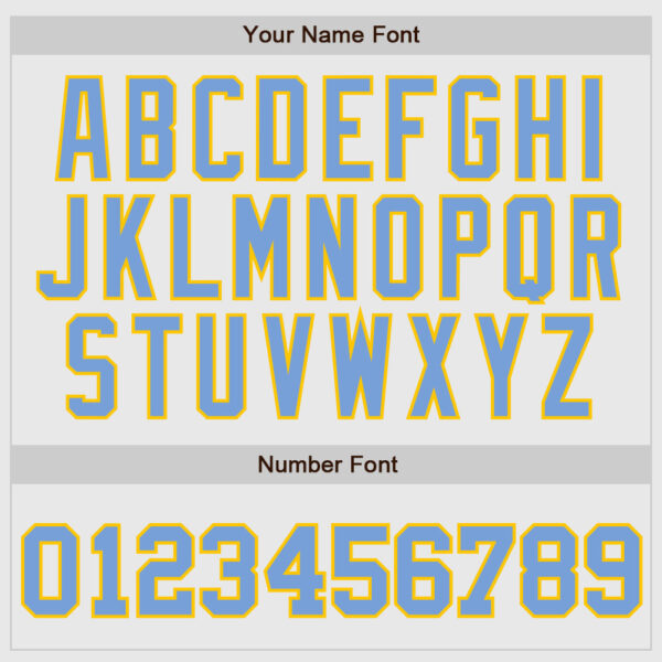 Custom White Light Blue Pinstripe Light Blue-Gold Authentic Raglan Sleeves Baseball Jersey