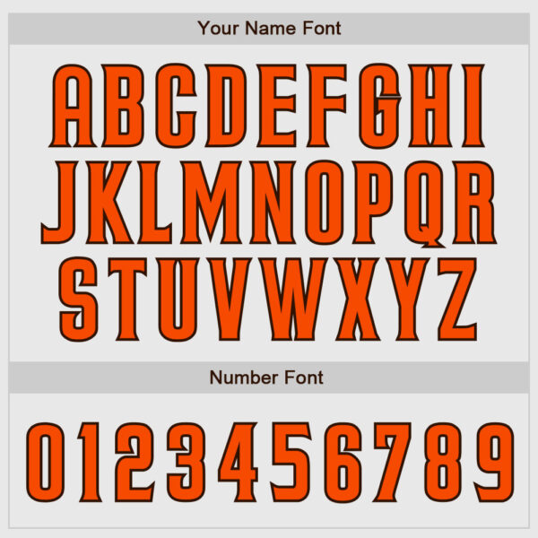 Custom White Brown Pinstripe Orange-Brown Authentic Raglan Sleeves Baseball Jersey