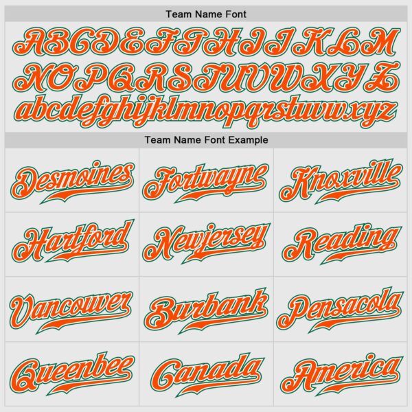 Custom White Kelly Green Pinstripe Kelly Green-Orange Authentic Raglan Sleeves Baseball Jersey