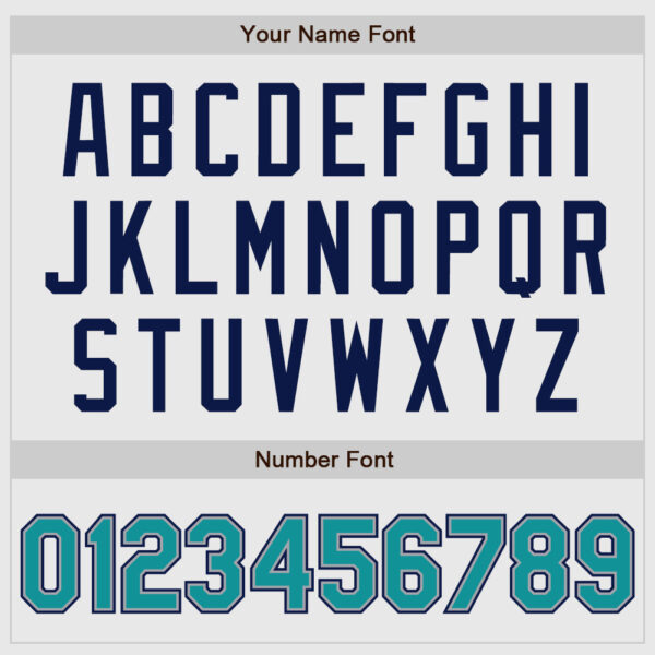 Custom White Aqua Pinstripe Aqua-Navy Authentic Raglan Sleeves Baseball Jersey