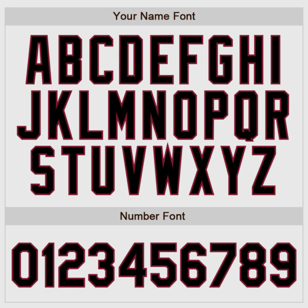 Custom White Crimson Pinstripe Black-Crimson Authentic Raglan Sleeves Baseball Jersey