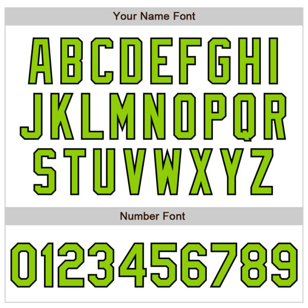 Custom White Neon Green-Black Authentic Raglan Sleeves Baseball Jersey