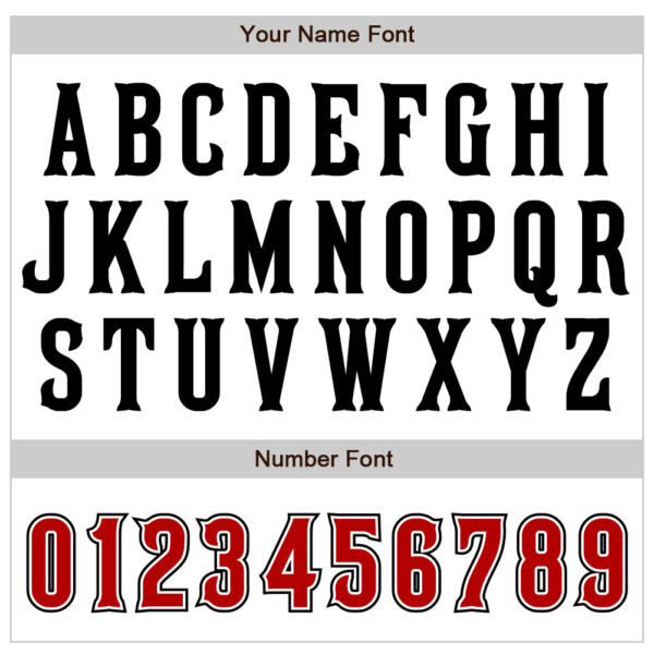 Custom White Red-Black Authentic Raglan Sleeves Baseball Jersey