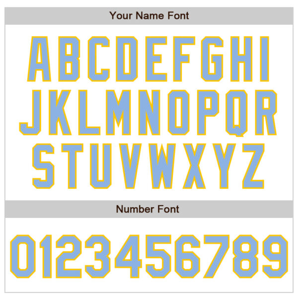 Custom White Light Blue-Yellow Authentic Raglan Sleeves Baseball Jersey