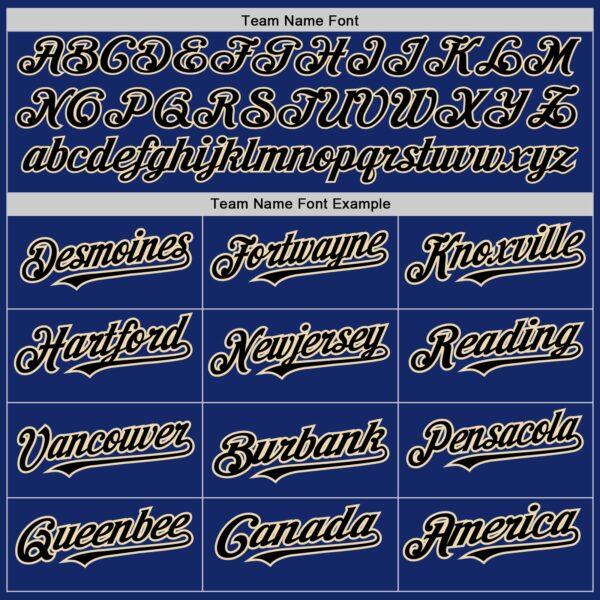 Custom Royal Black-City Cream Authentic Raglan Sleeves Baseball Jersey