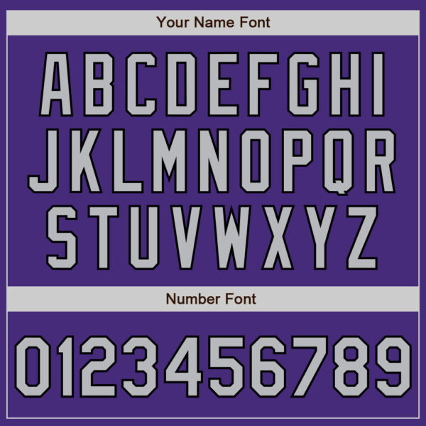 Custom Purple Gray-Black Authentic Raglan Sleeves Baseball Jersey