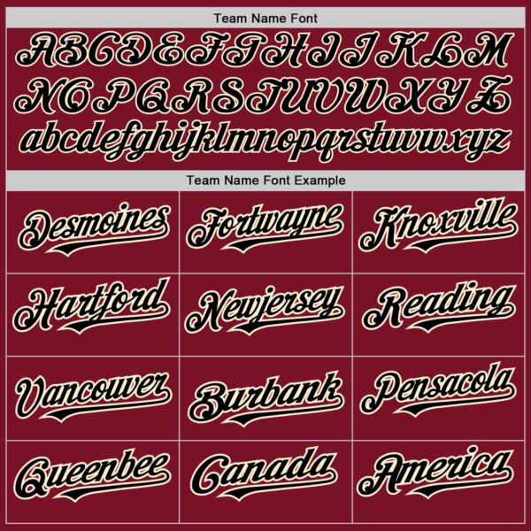 Custom Crimson Black-City Cream Authentic Raglan Sleeves Baseball Jersey