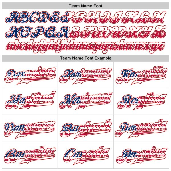 Custom White Red Pinstripe USA Flag-Blue Patriotic Stars & Stripes Raglan Sleeves Authentic Baseball Jersey