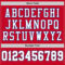Red0238-3 Custom Red White-Royal Mesh Authentic Throwback Football Jersey