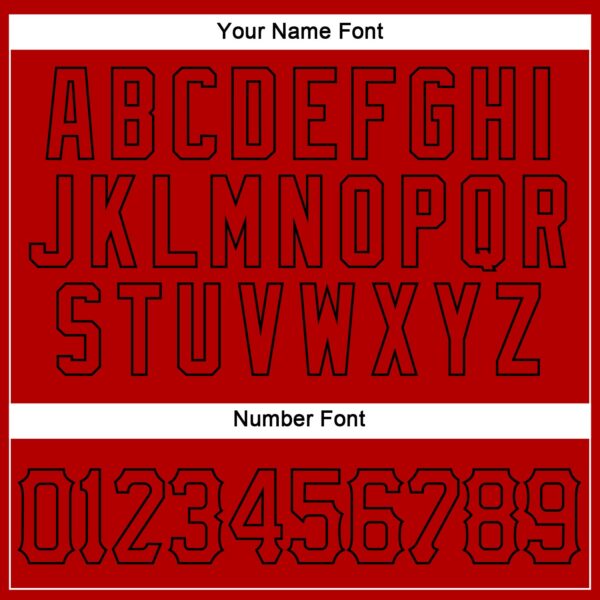 Custom Red Red-Black Authentic Sleeveless Baseball Jersey