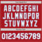 Custom Red White-Light Blue Authentic Baseball Jersey